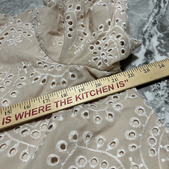 New Sam edelman MINI PUFF SLEEVE EYELET  size 16 - Picture 7 of 12